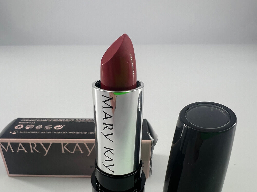 Mary Kay Lipstick Gel Semi Shine Red Smolder Lip Make Up Full Size 094623 New